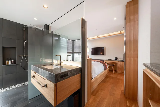 غرفة بسرير مزدوج، Genji Kyoto, a Member of Design Hotels 5/5
