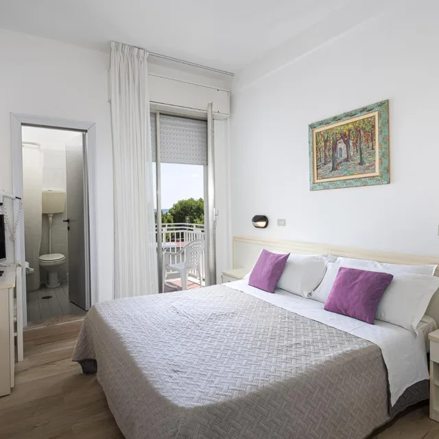 غرفة رباعية بشرفة، Hotel Gioiello 1/4