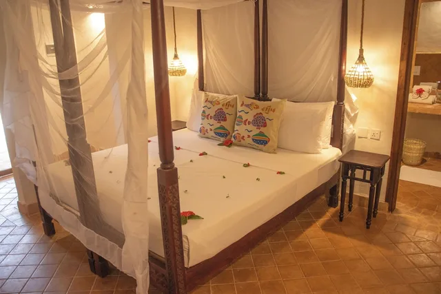 غرفة قياسية بسرير كينج بإطلالة على الحديقة، Mvuvi Boutique Resort 4/9