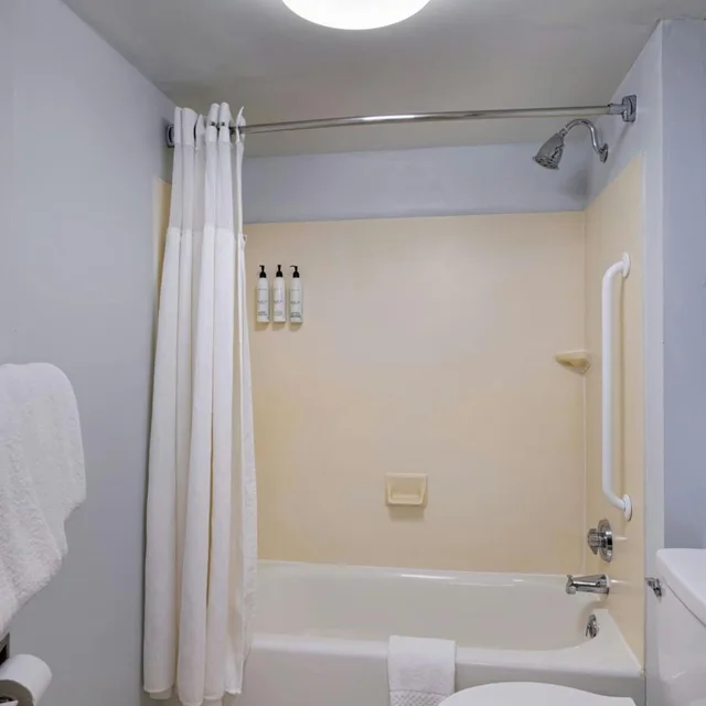 جناح بسريرين كوين مع سرير سحّاب إضافي مع أريكة بحوض استحمام لذوي الإعاقة، SpringHill Suites Pittsburgh Washington 4/4