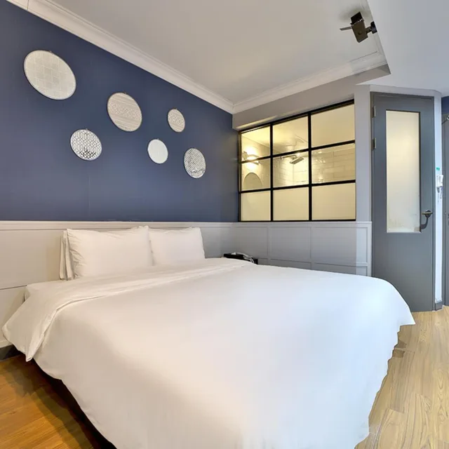 غرفة قياسية بسرير مزدوج، Seomyeon Hound Hotel 1St Street 1/9