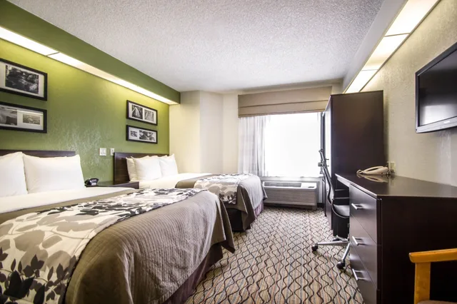 غرفة قياسية بسريرين مزدوجين، Sleep Inn Miami Airport 8/10
