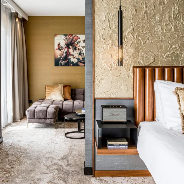 جناح جونيور بسرير كينج بشرفة، Alexander Hotel 6/10