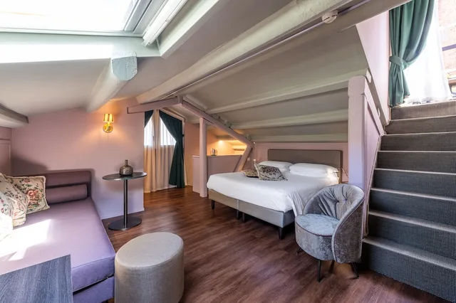 غرفة ديلوكس بسرير مزدوج مع أريكة، Campiello Hotel 2/5