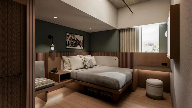 Compact, Queen Bed, Accessible، Motto by Hilton Guadalajara Centro Historico 1/4