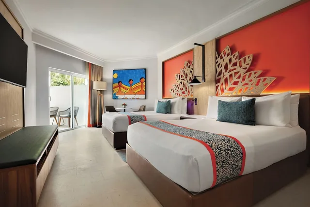 Preferred Club, 2 Queen Beds, Garden View، Dreams La Romana All Inclusive Resort & Spa 2/5