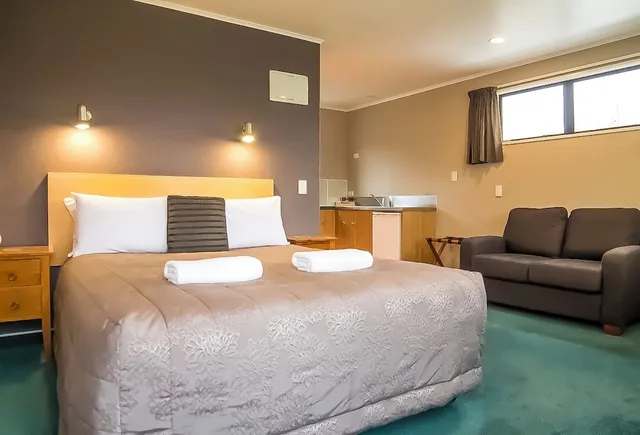 استوديو بسرير كينج، Te Anau Lakeview Kiwi Holiday Park Motels 3/9