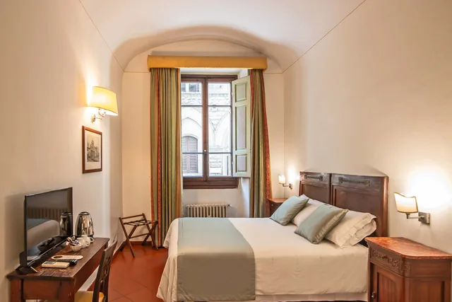 غرفة بسرير مزدوج أو سريرين منفصلين، Residenza Hotel Cimabue 5/10