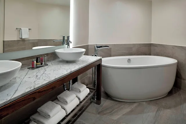 غرفة بسريرين مزدوجين، San Antonio Marriott Northwest Medical Center 3/5