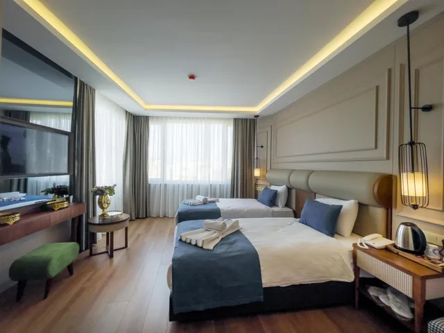 غرفة بسريرين منفصلين، Martinenz Hotel 1/2