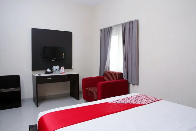 غرفة ديلوكس بسرير مزدوج، Oyo 920 Gajah Mada Hotel 3/6
