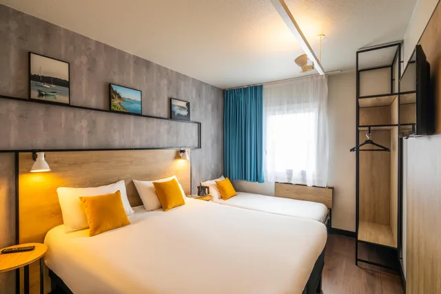 غرفة قياسية بسرير مزدوج وسرير فردي، Ibis St Malo La Madeleine 3/10