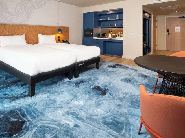 غرفة سوبيريور بسريرين منفصلين بمطبخ صغير لذوي الإعاقة، ibis Styles Burton On Trent 3/5