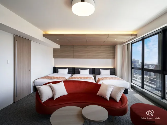 غرفة ثلاثية بثلاثة أسرّة، Daiwa Roynet Hotel Kobe Sannomiya Premier 2/6