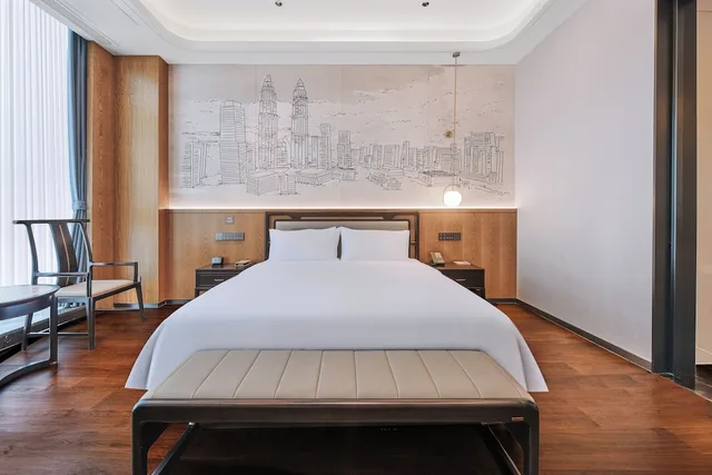 جناح سوبيريور بسرير كينج، Novotel Jinan Airport 1/3