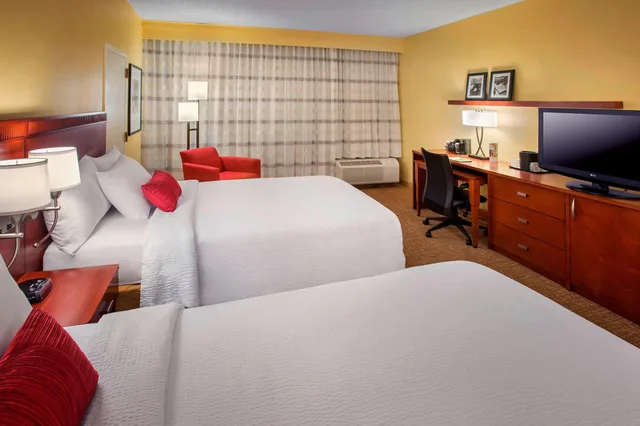 غرفة بسريرين مزدوجين، Courtyard Tarrytown Westchester County 3/5