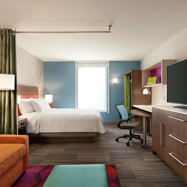 استوديو بسرير كوين مع أريكة، Home2 Suites by Hilton Silver Spring 2/6