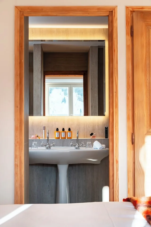 غرفة بريستيج بسرير كوين، ALPES HOTEL PRALONG 8/8