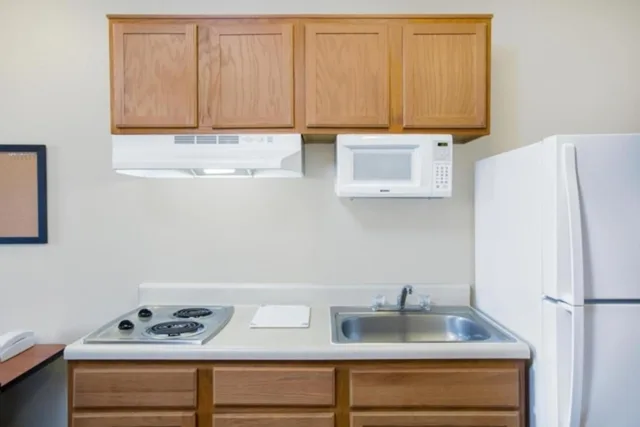 غرفة بسريرين مزدوجين، WoodSpring Suites Houston I-10 West 7/7