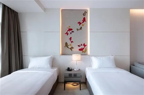 غرفة بريميوم ديلوكس بسرير مزدوج أو سريرين منفصلين، Jasmine 59 Hotel 1/2