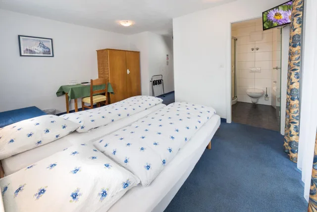 غرفة بسرير مزدوج، Hotel Rhodania 3/5