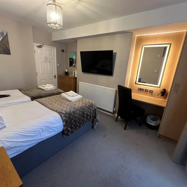 غرفة اقتصادية بسرير مزدوج أو سريرين منفصلين، Hedley House Hotel 2/4