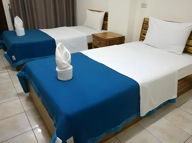 غرفة بسريرين منفصلين، Soi 5 Apartment 3/3