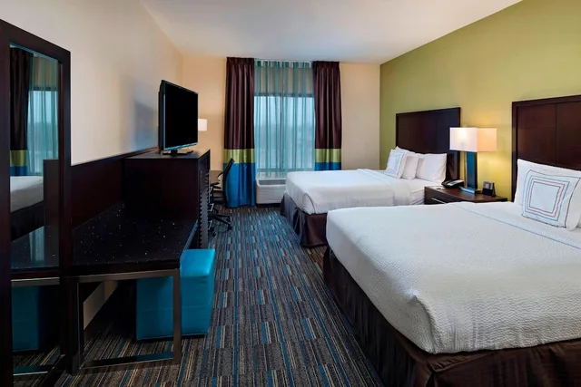 غرفة بسريرين كوين لذوي الإعاقة، Fairfield Inn Suites By Marriott Austin Northwest Research Blvd 1/6