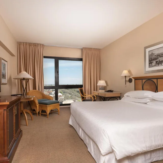 غرفة بسرير كينج بإطلالة على المدينة، Sheraton Mar Del Plata Hotel 4/6