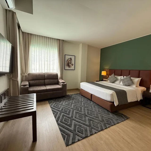 غرفة مريحة ركنية بسرير كينج، The Legacy Hotel Nana Sukhumvit, Aspira Collection 3/10