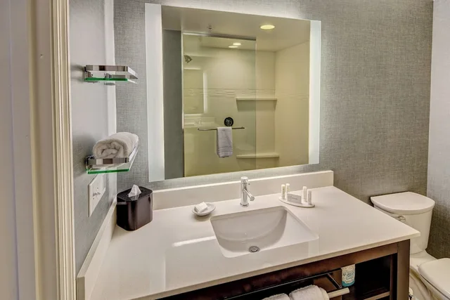 جناح بسرير كينج بغرفة نوم واحدة مع أريكة لذوي الإعاقة، Residence Inn Blacksburg University 4/4