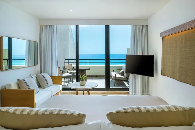 جناح جونيور بسريرين مزدوجين بإطلالة على البحر، Paradisus Cancun 4/9