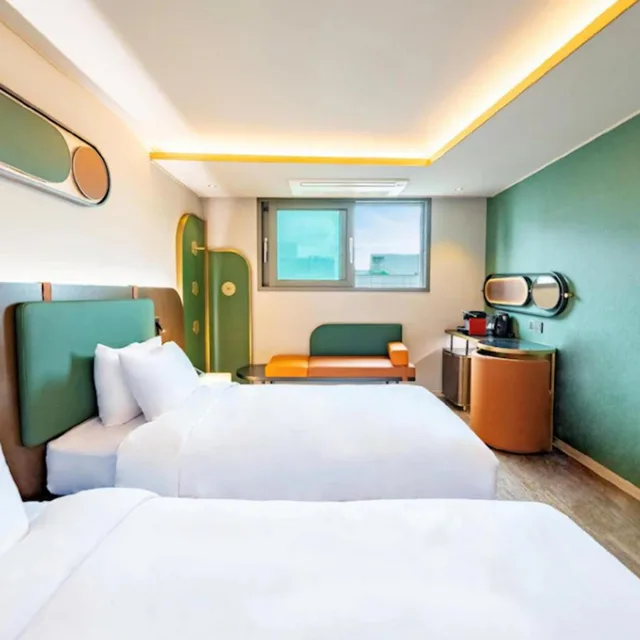 Standard, Twin Beds, No Parking، Amber Hotel Central 3/4