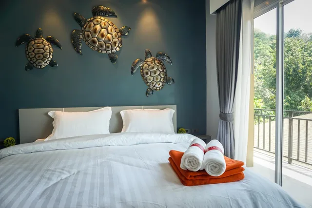 غرفة بسرير كوين بإطلالة على الجبل، Urip Resort Phi Phi Island 7/10