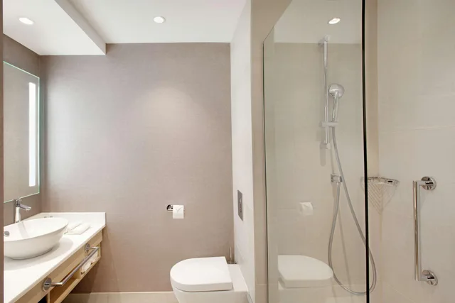 غرفة قياسية بسريرين منفصلين، Hilton Garden Inn Budapest 4/4