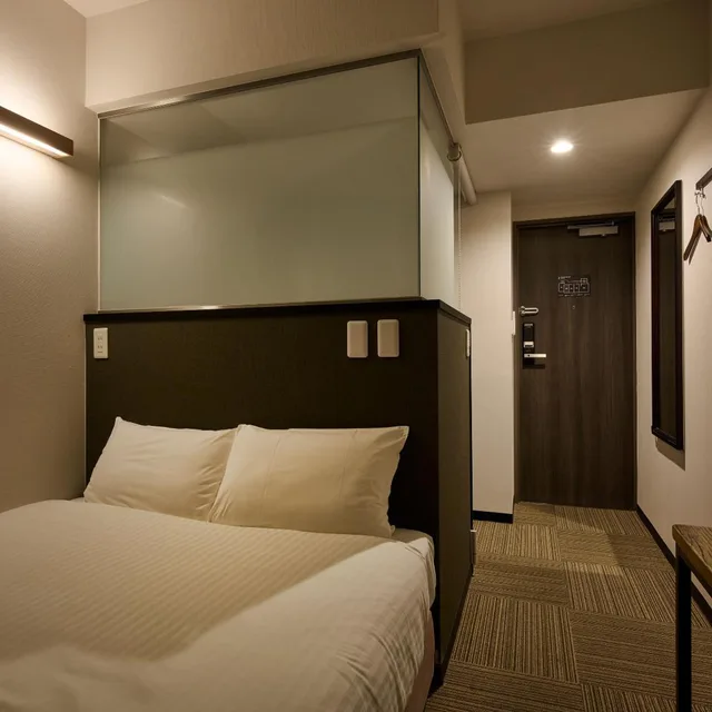 غرفة بسرير مزدوج، SMART PLACE iNN Hakata-Gion 2/3