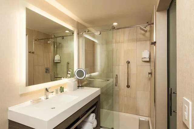 Ambassador, Suite, King Bed, Accessible, Hilton Cleveland Downtown 5/7
