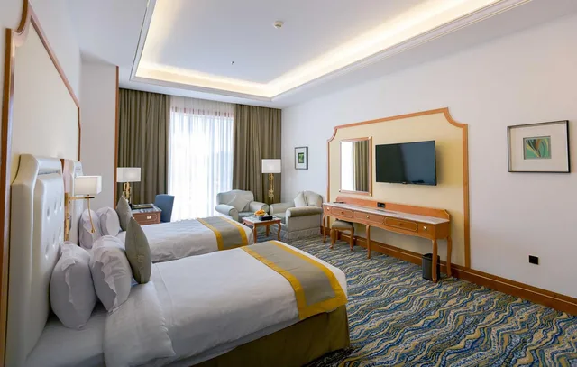 جناح بريميير بسريرين منفصلين، فندق إريديوم(Iridium Taif Hotel) 3/6