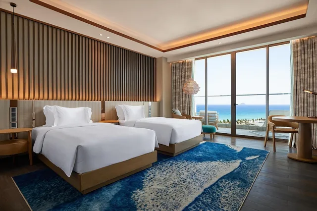 غرفة ديلوكس بسريرين منفصلين بإطلالة على البحر، Radisson Blu Resort Cam Ranh 10/10