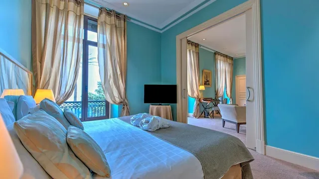 جناح مفرد بإطلالة على البحر بشرفة، Westminster Hotel and Spa Nice 1/1