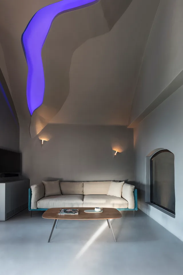 3 Bedrooms, Cave, Villa, Outdoor Jetted Tub, Indoor Jetted Tub، Kivotos Santorini 3/7