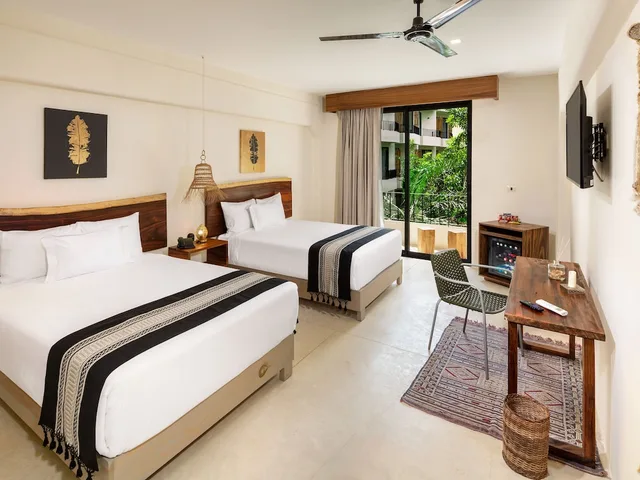 غرفة ديلوكس بسرير كينج، Sunday Hotel Naala Tulum 2/3