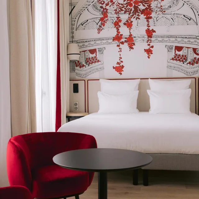 غرفة ديلوكس بسرير مزدوج، Hotel Majestic 3/10