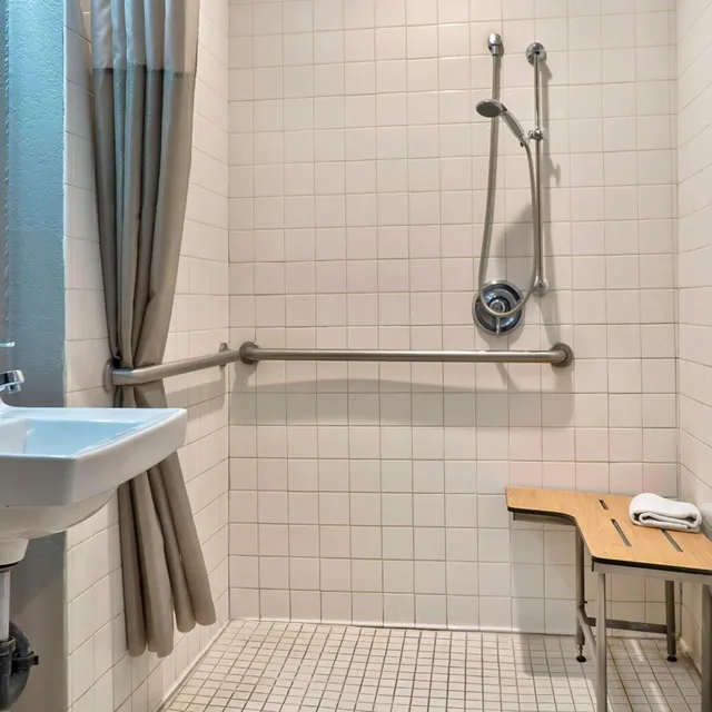 غرفة بسرير مزدوج لذوي الإعاقة، Motel6 El Monte, CA - Los Angeles 3/3