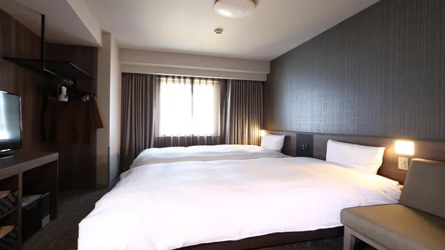 غرفة بسريرين منفصلين، Dormy Inn Okayama Natural Hot Spring Kibi no Yu 1/1