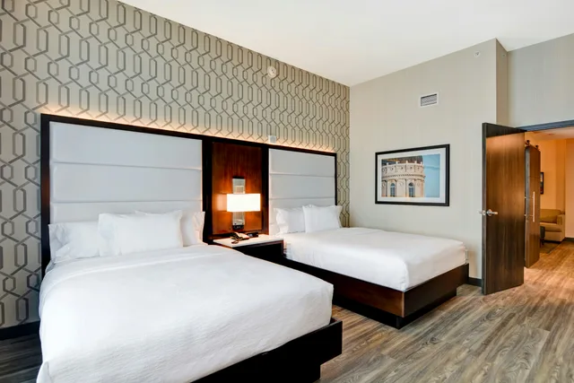 جناح بسريرين كوين بغرفتين، Embassy Suites By Hilton Plainfield Indianapolis Airport 1/2