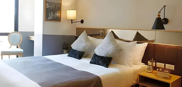غرفة بسرير فردي تُحدَّد عند الوصول، Vince Hotel Bangkok Pratunam 1/1