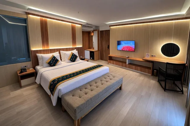 جناح بسرير كوين، Raja Hotel Kuta Mandalika Resort & Convention 1/2