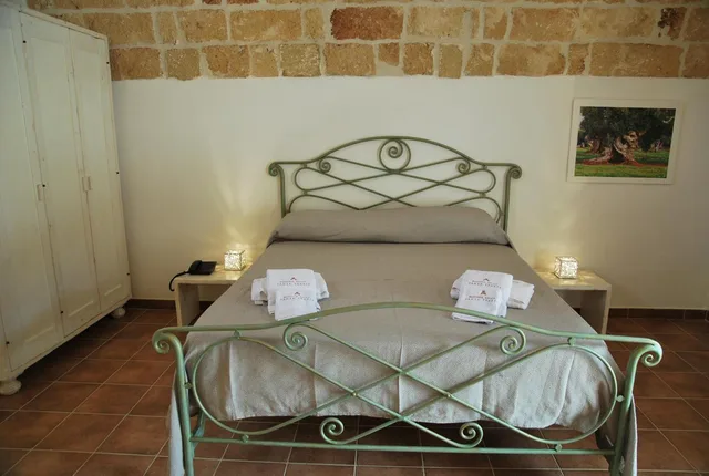 غرفة كبيرة بسرير مزدوج، Masseria Relais Santa Teresa 4/9