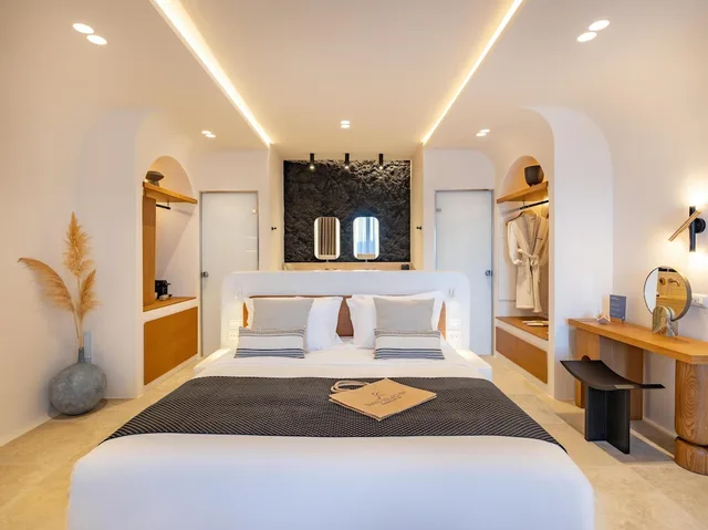 Flat, Junior Suite, Sunset and Sea View, Sofa, Hot Tub، SANTO MINE OIA SUITES 1/2